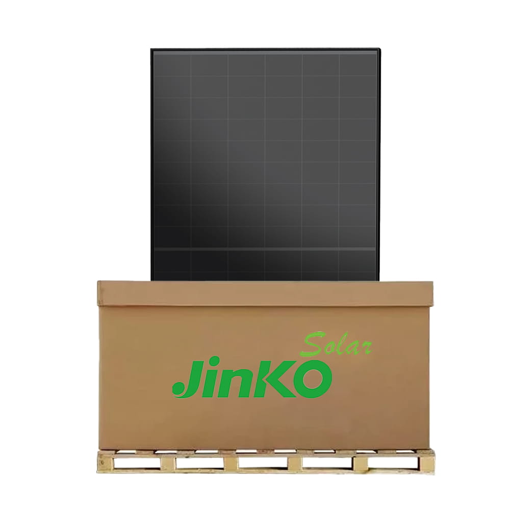 Palette 37x JinKo Solar Tiger Neo 3 N-Type 470W JKM470N-48QL6-DB All Black Monofacial Glas-Glas