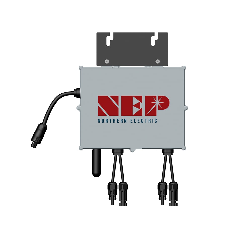 NEP BDM-800/600W Drosselbar WiFi-Mikrowechselrichter für 2x 600W PV-Module