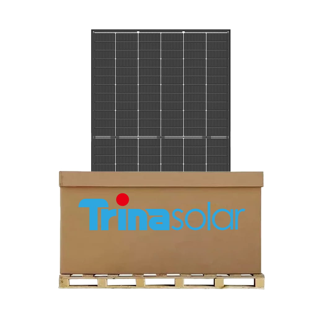 Palette 36x Trina Vertex S+ TSM-NEG18RC.27 495W Bifazial Glas-Glas Clear Black Solarmodul