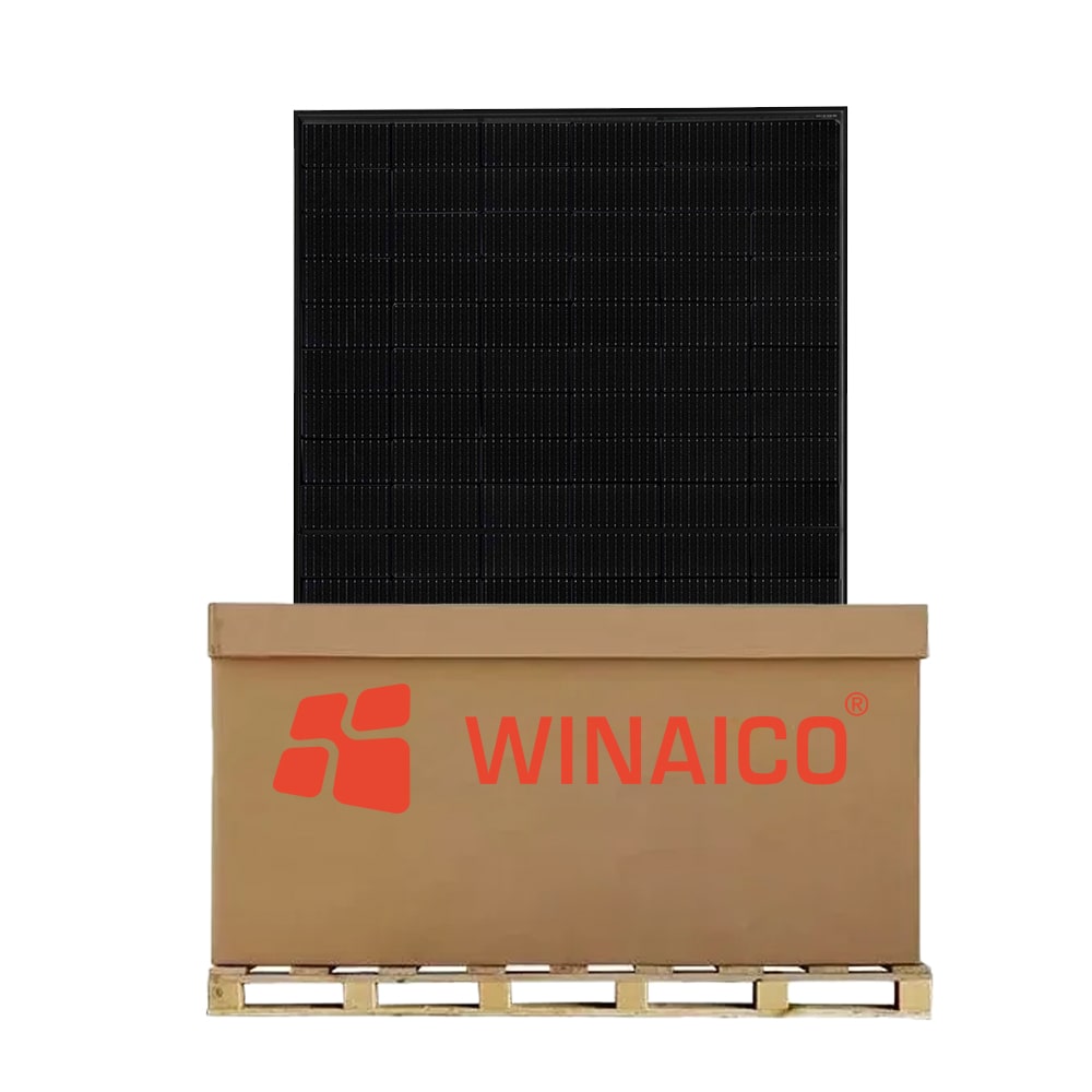 Palettenabnahme!! Ab 31 Stück WINAICO Gemini 400W WST-MGX-P3 Solarmodul Full Black