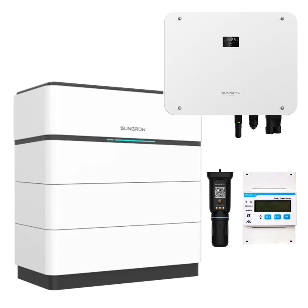 Sungrow Hybrid Wechselrichter SH15T V11 inkl. SBH150 V11 + WLAN Dongle + Smartmeter