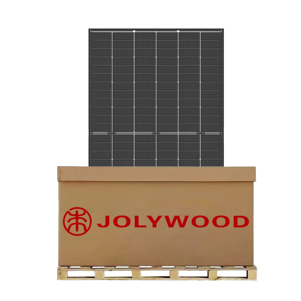 Palette 37x Jolywood 455W JW-HD96N-R2 bifacial Glas-Glas Niwa Black